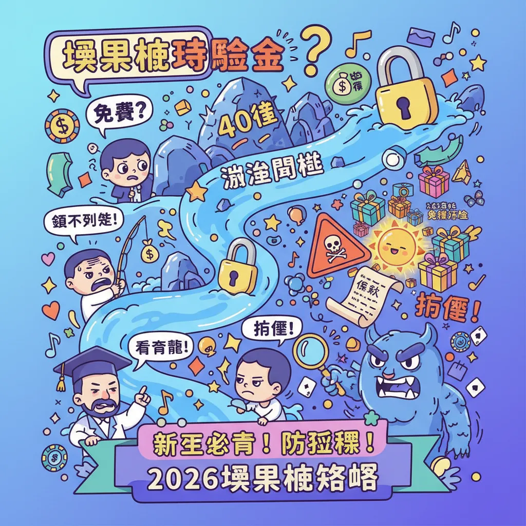 新手領取娛樂城體驗金，別忽略這些流水門檻
