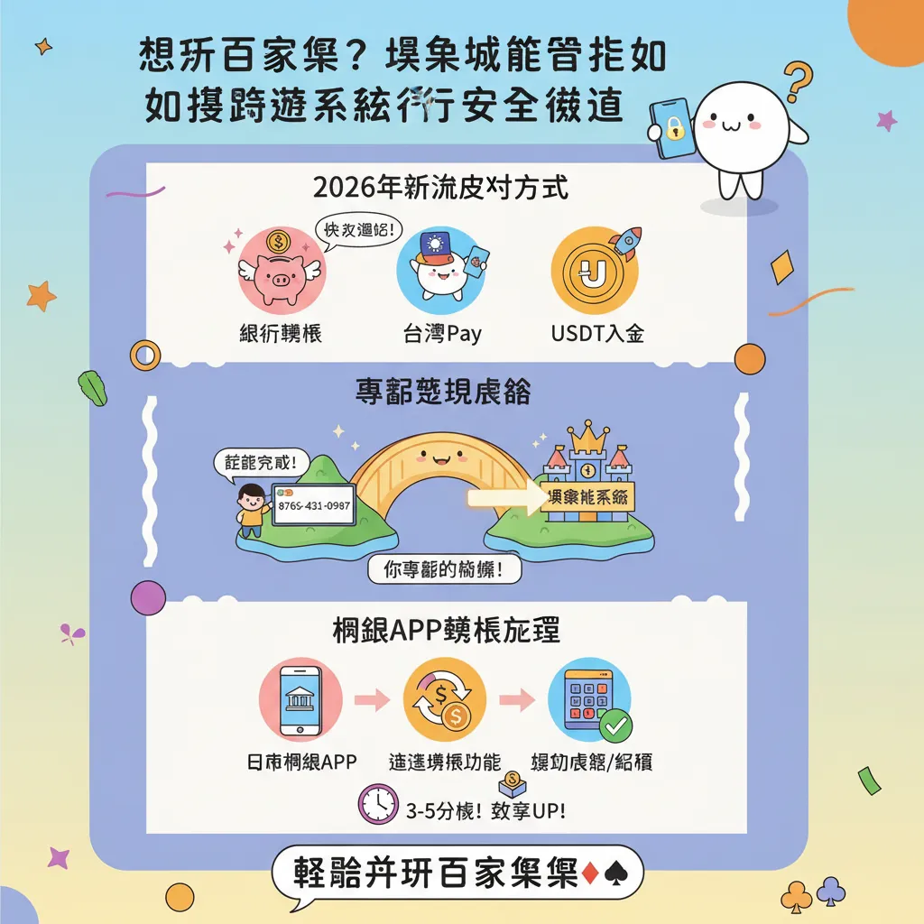 想玩百家樂？娛樂城註冊後如何透過系統進行安全儲值