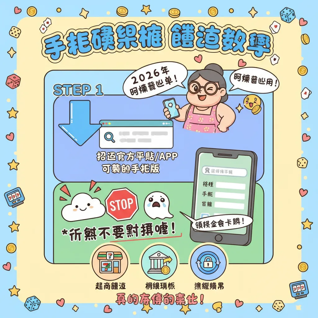 手機娛樂城儲值教學：新手如何快速上手運彩與遊戲